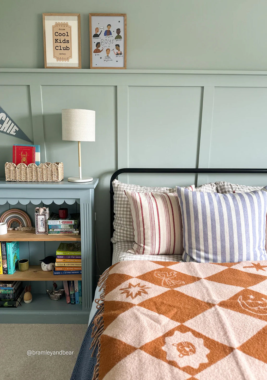 Lambswool Baby Blanket Harlequin