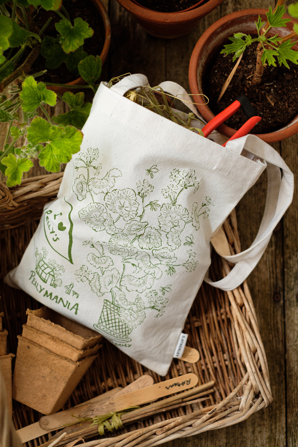 C Atherley Tote Bag 'I Love Pelly'