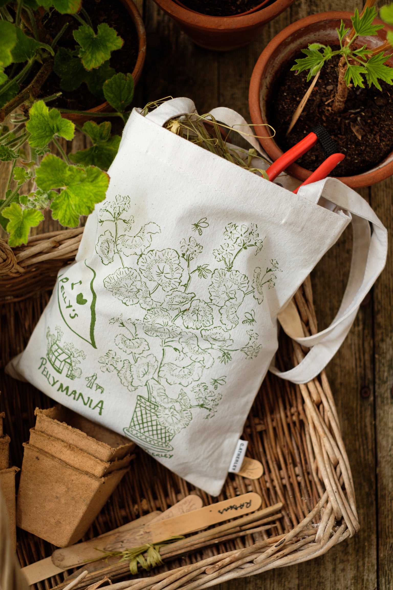 C Atherley Tote Bag 'I Love Pelly'