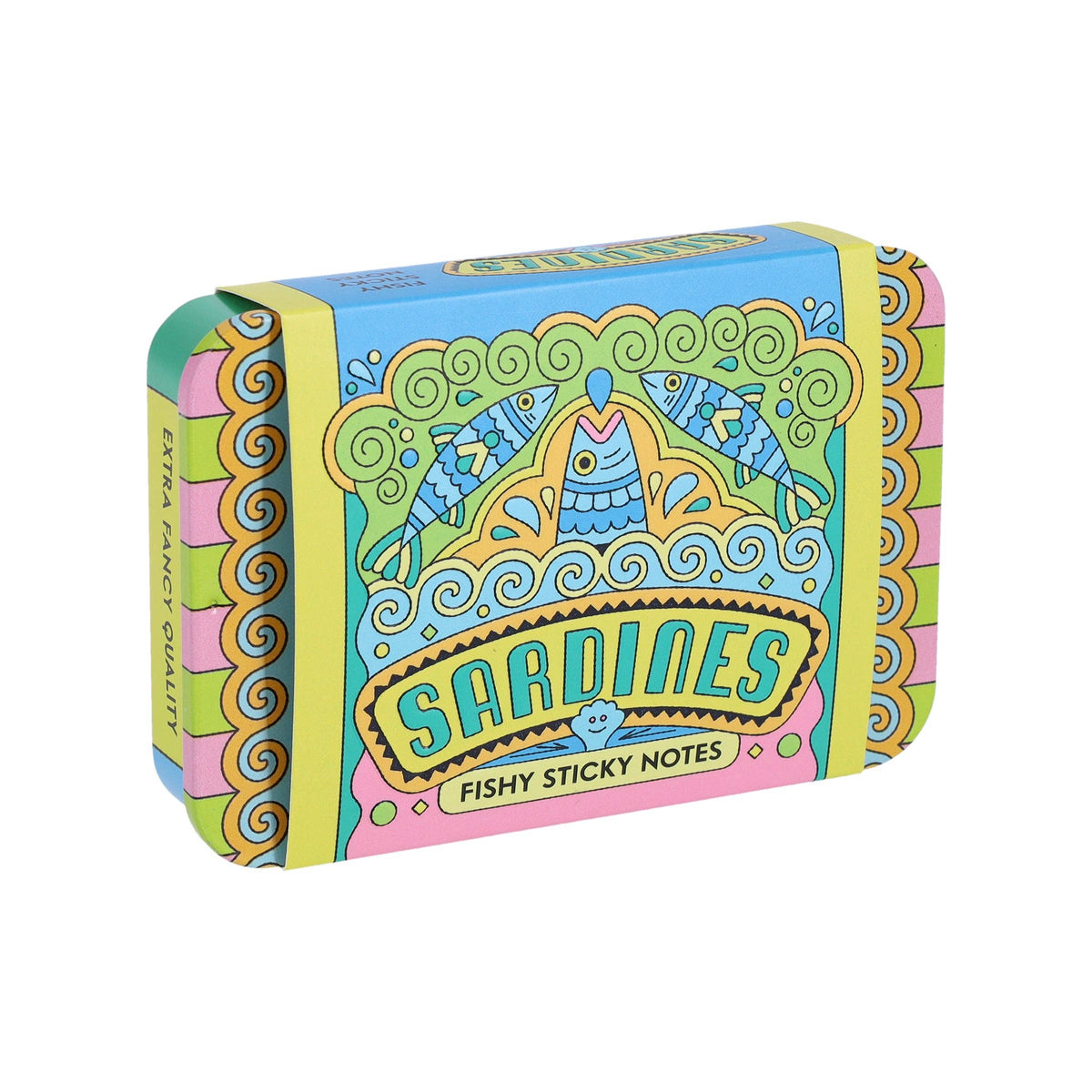 Sardines Fishy Sticky Notes (Notepad/Sticky Notes)