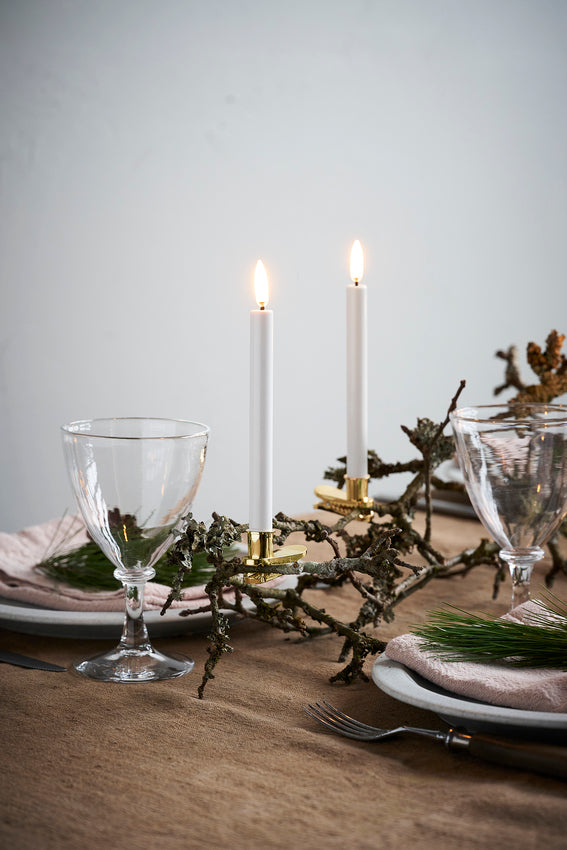 Gold Clips for Mini Taper Candle