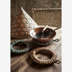 Bamboo Orange Food Cover