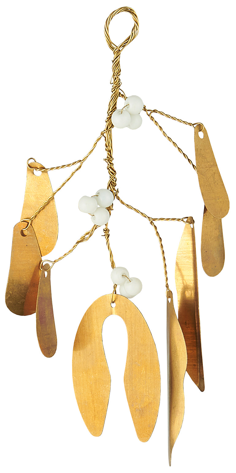 Brass Mistletoe Large