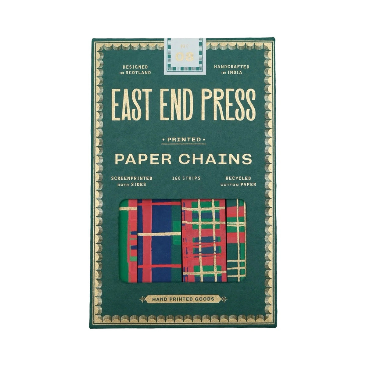 Tartan Paper Chain Kit