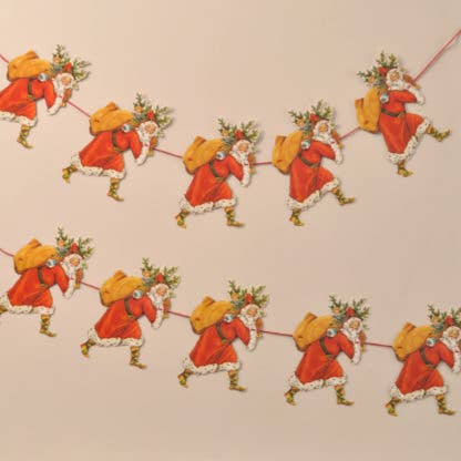 FATHER CHRISTMAS GARLAND