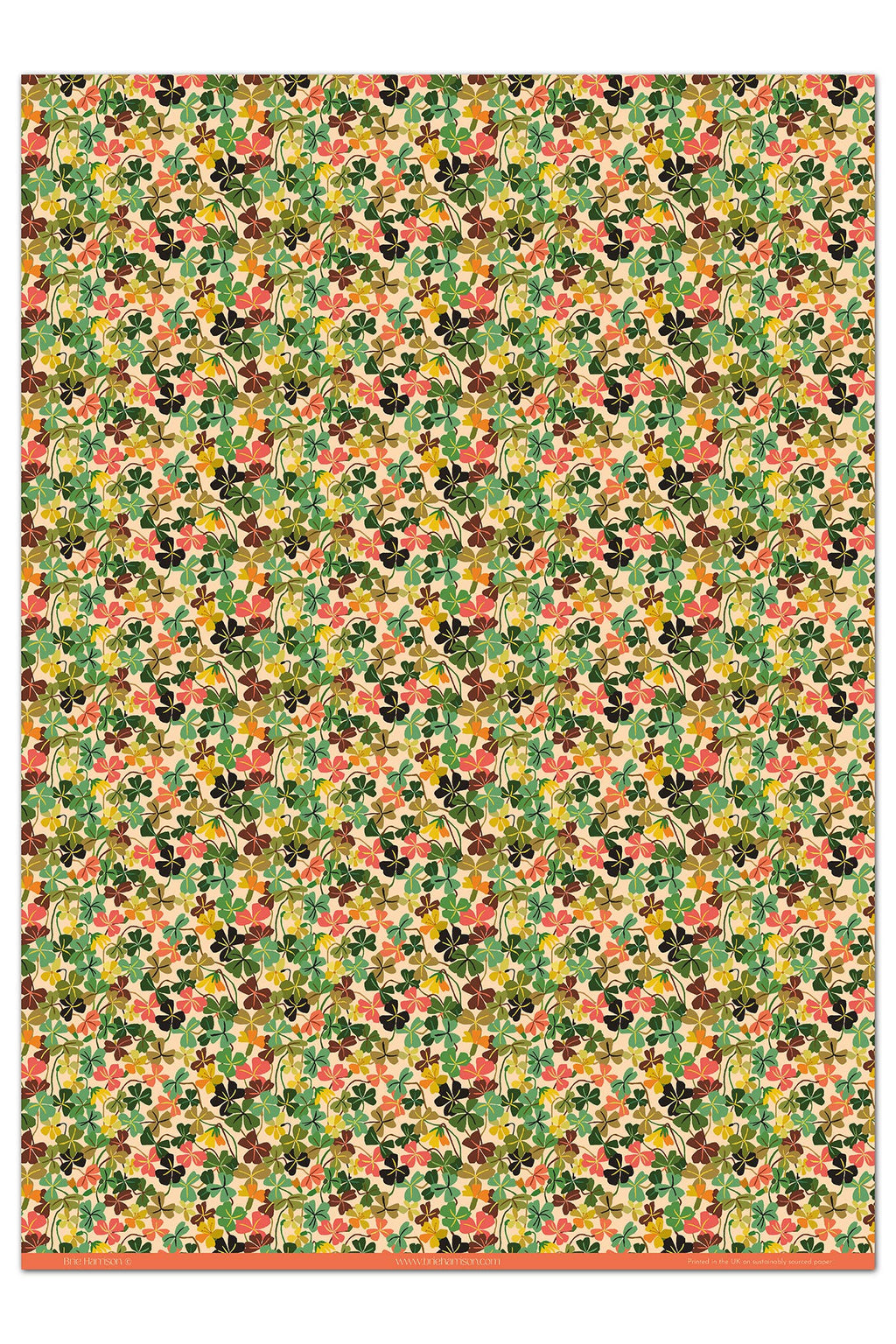 Wood Sorrel Gift Wrap