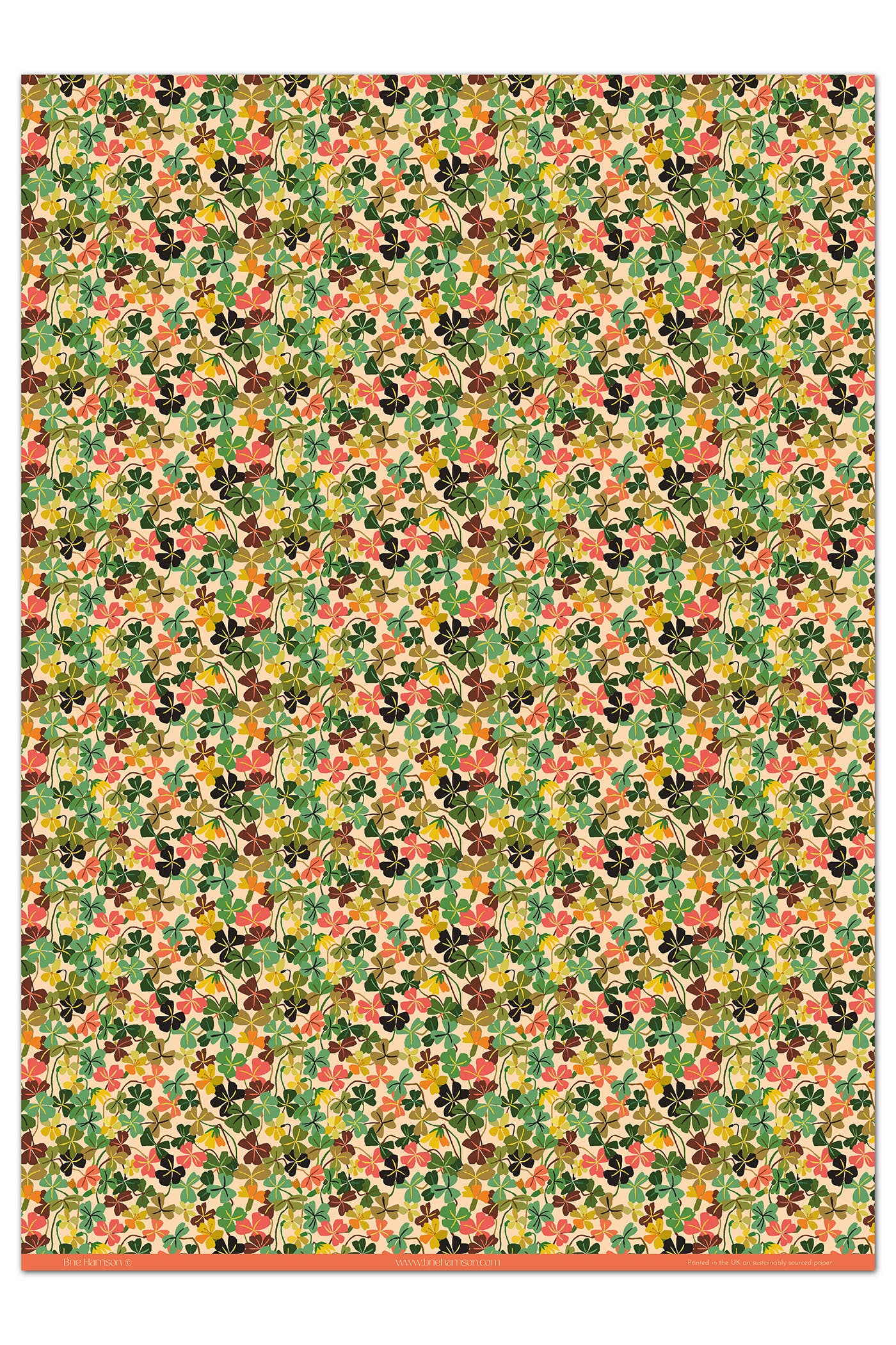 Wood Sorrel Gift Wrap