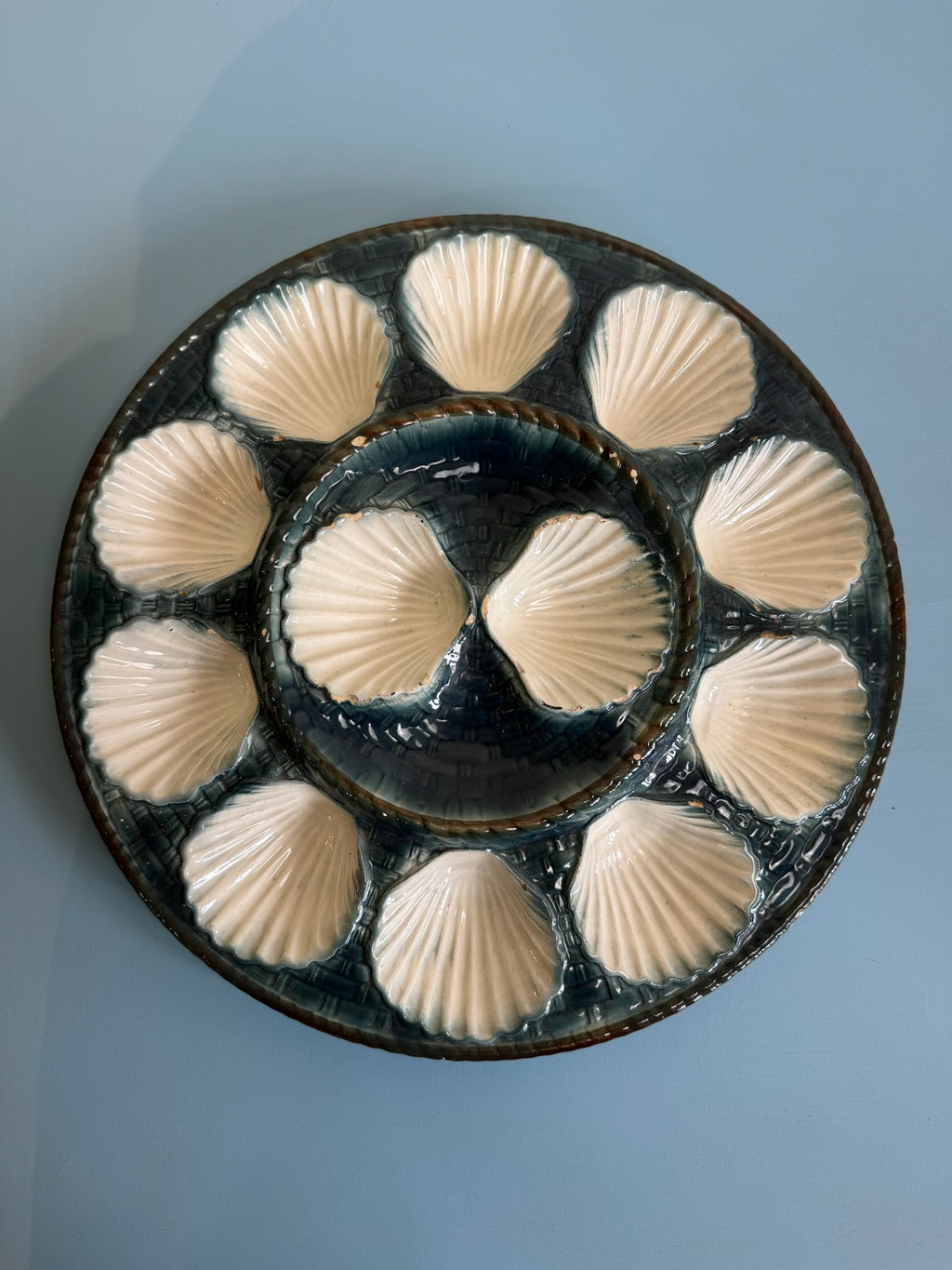 Large Shell Serving Plate