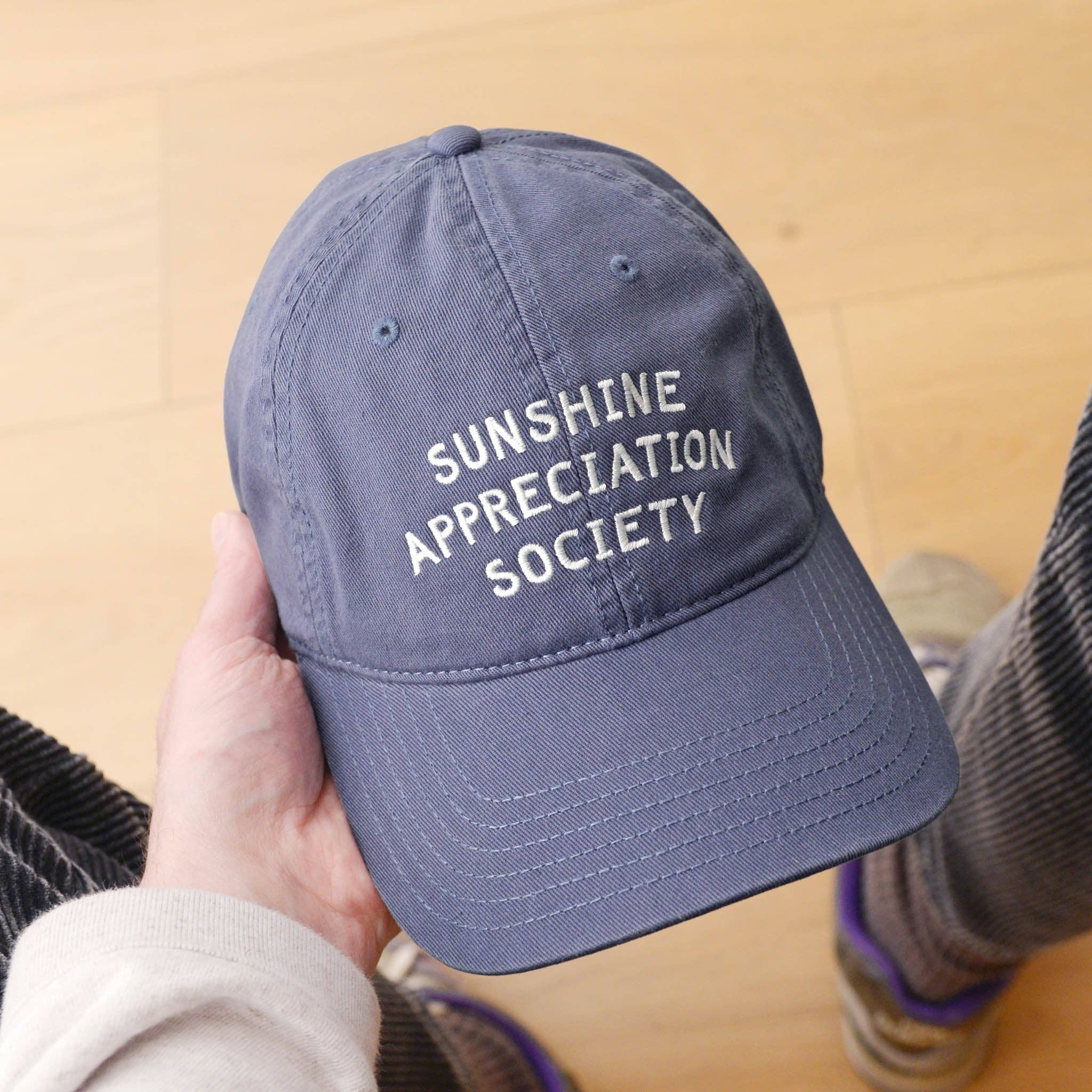 Sunshine Appreciation Society Blue Cap