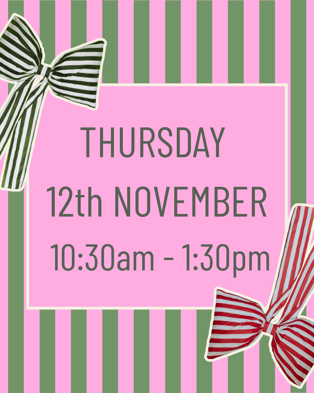 Giant Bow Workshop 12th (10.30am -12.30pm)