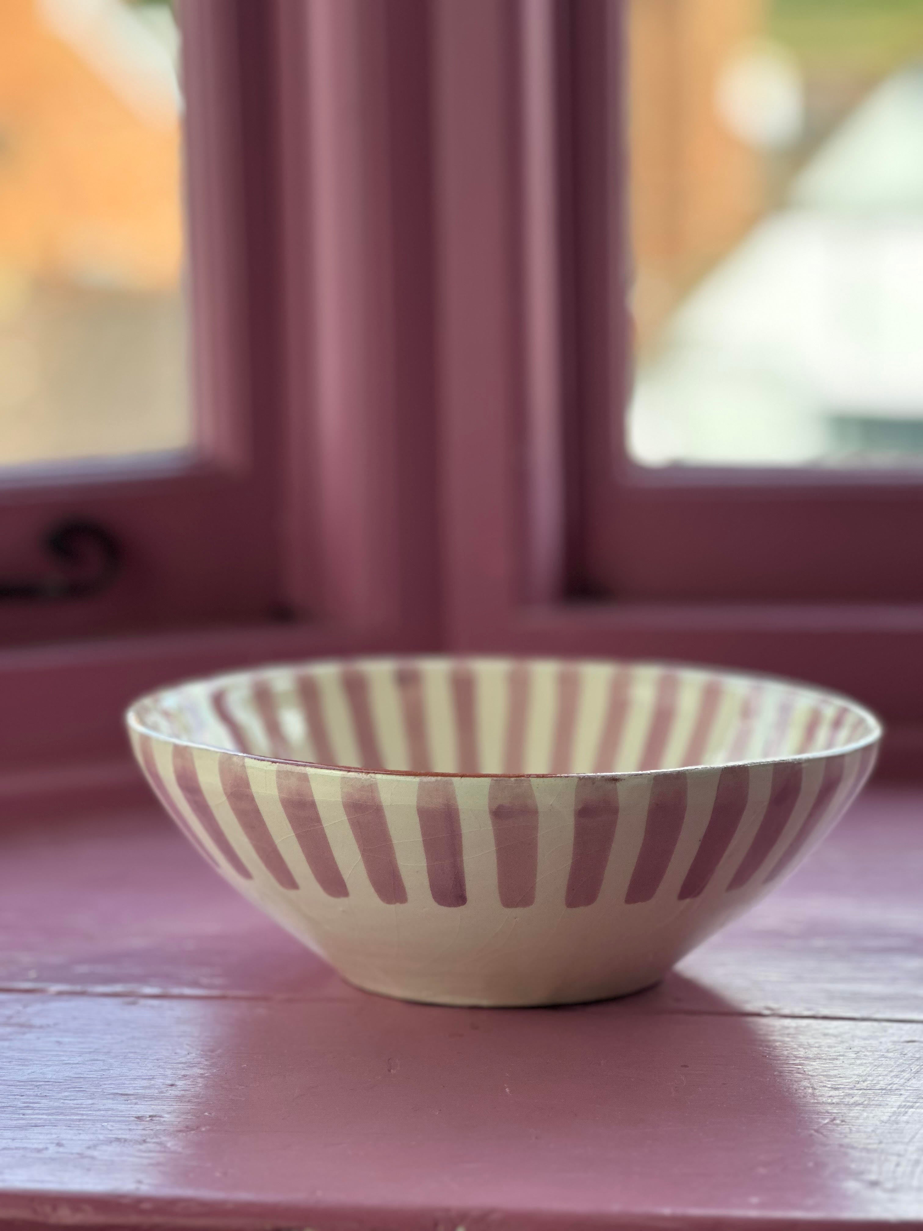 Stripe Marrakesh Bowl Extra Large