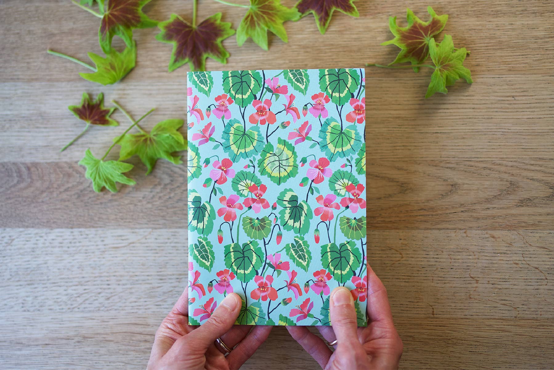 Geranium A5 Notebook