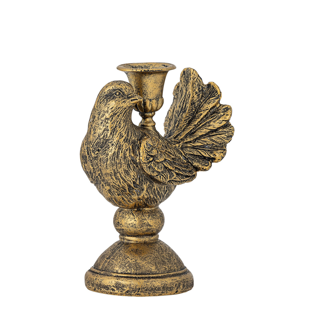 Brass Bird Candle Holder
