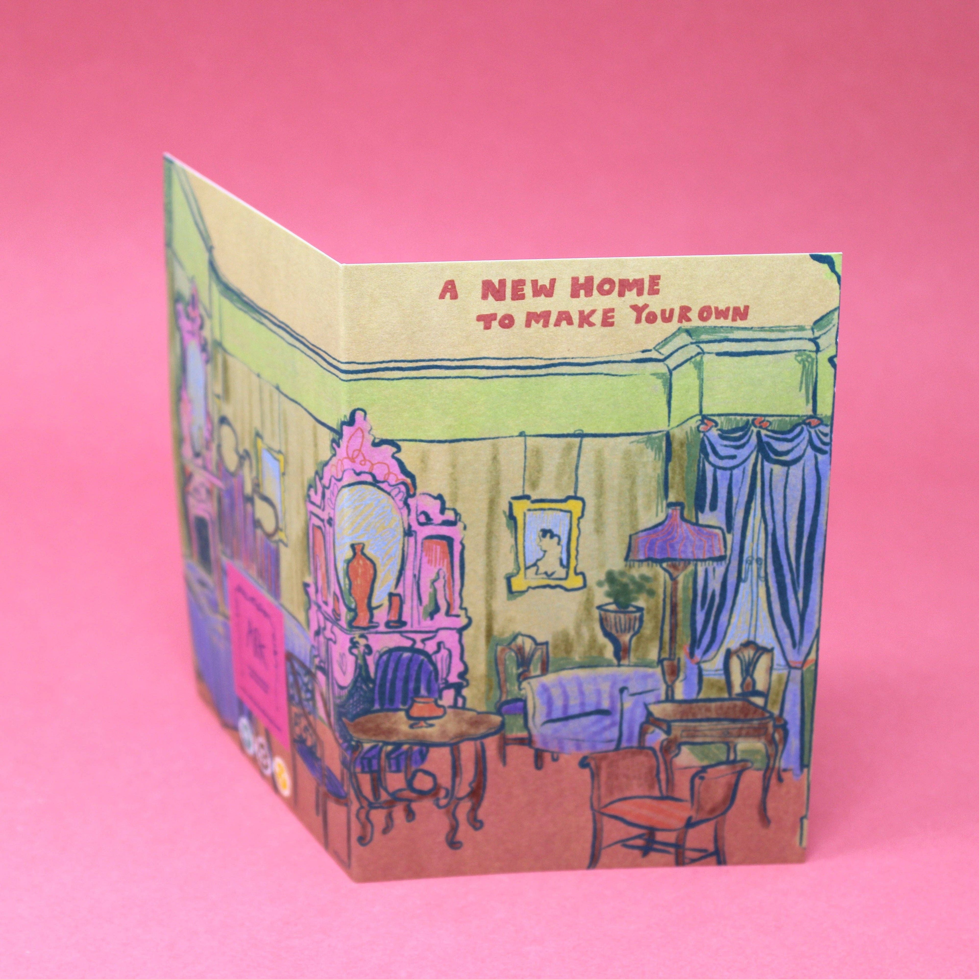 A New Home Greetings Card
