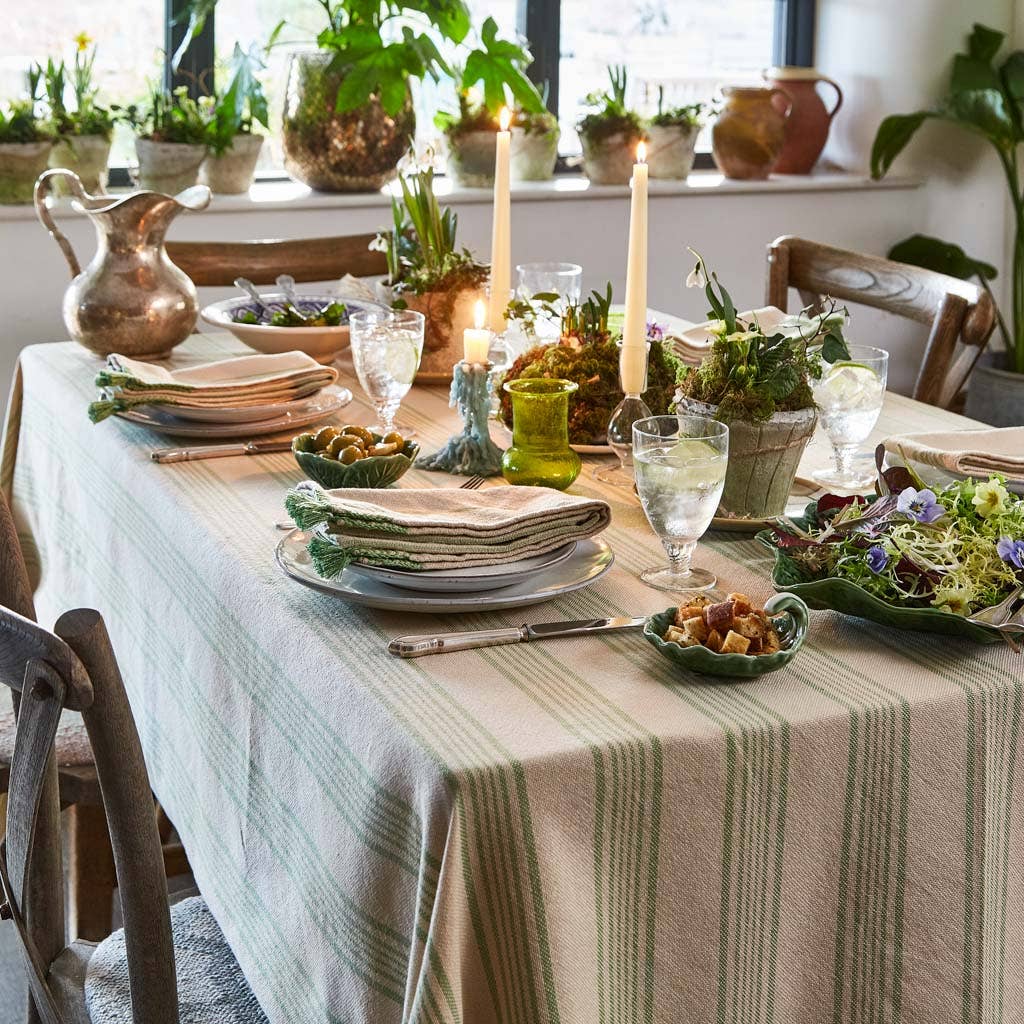 Antibes Green Tablecloth