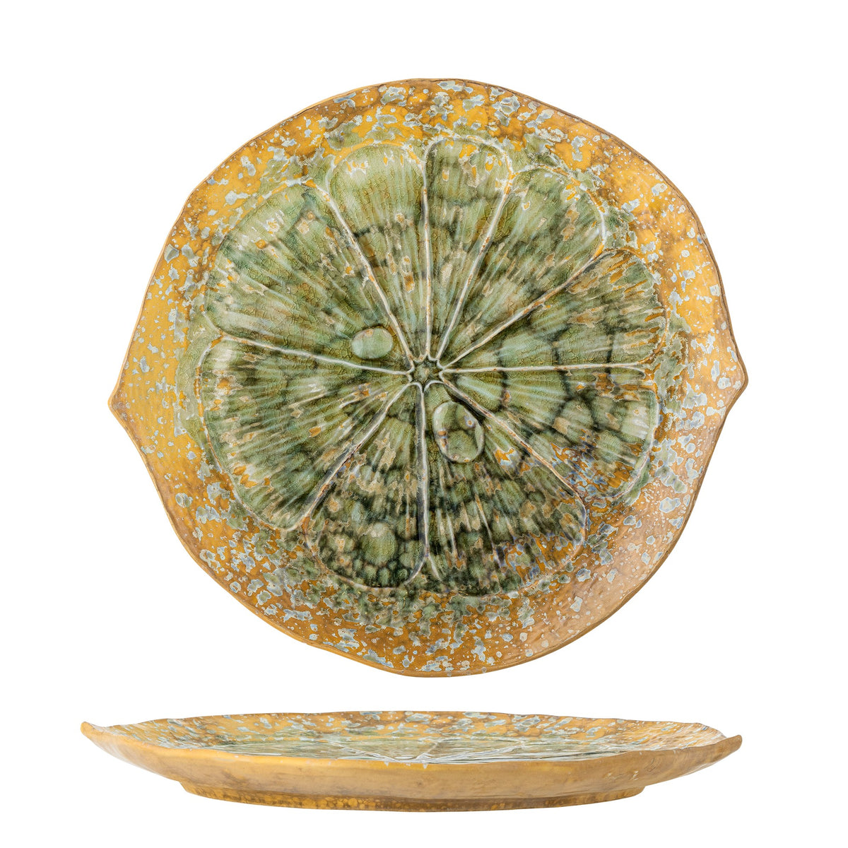 Milani Lemon Green Plate