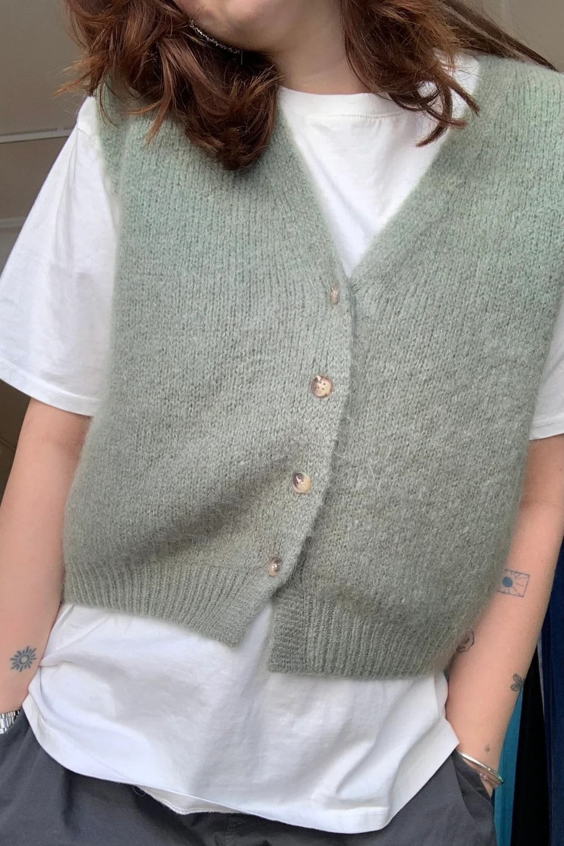 Mohair Erika Vest