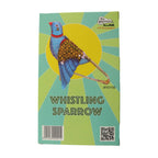 Tin toy bird whistling sparrow tin bird