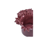 Glass Flower Pot Plum