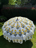 Marigold Block Print Parasol