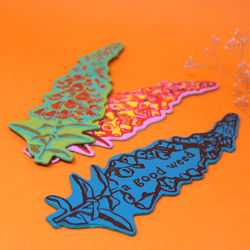'A Good Weed' Flower Bookmark