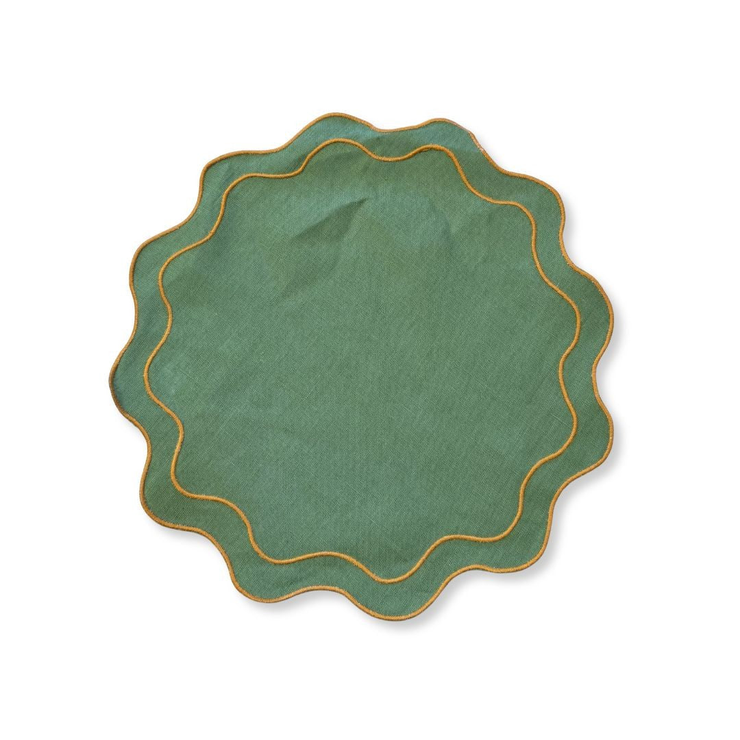 Linen Wave Placemats