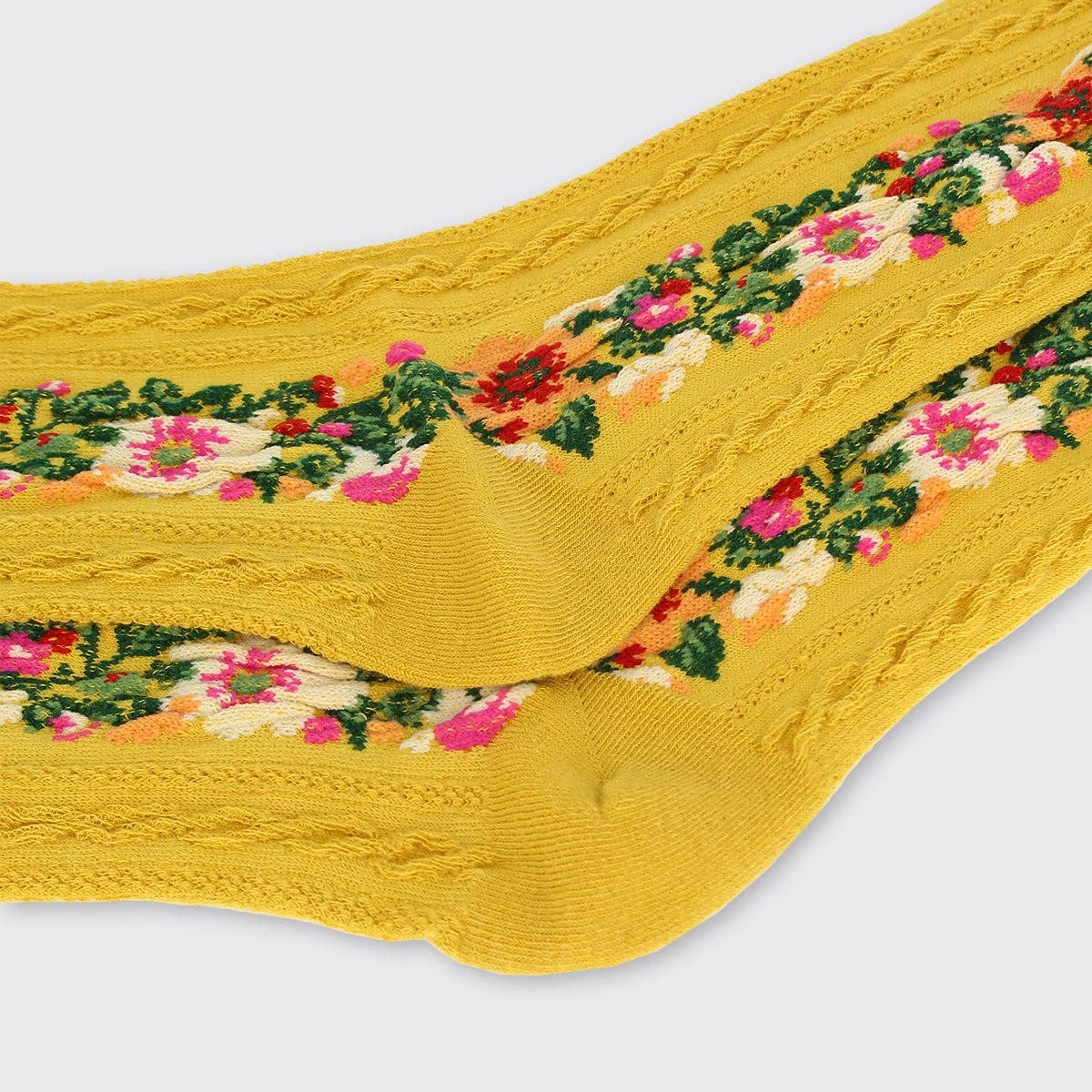 Floral Garland Socks