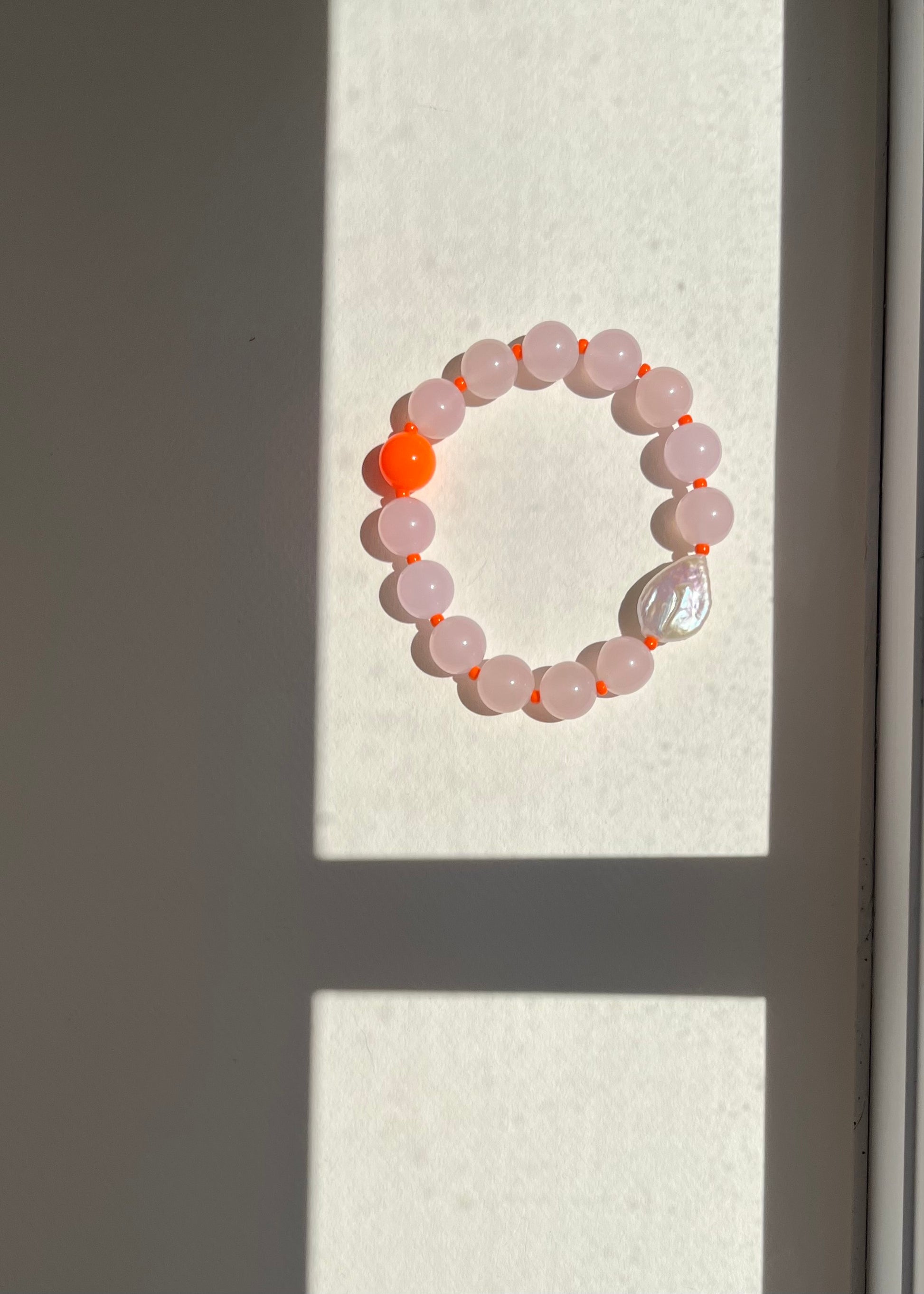 Shells Bracelet Pink & Orange