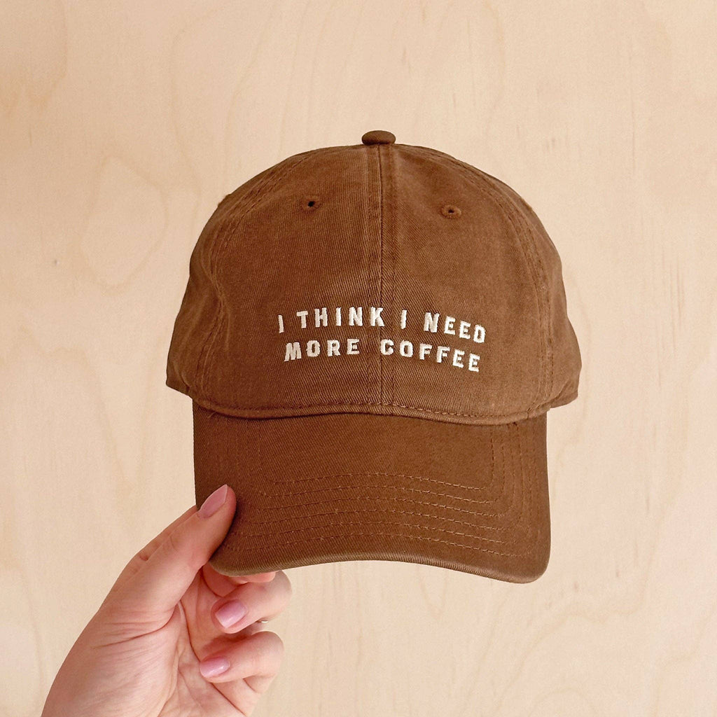 Cotton Coffee Baseball Cap
