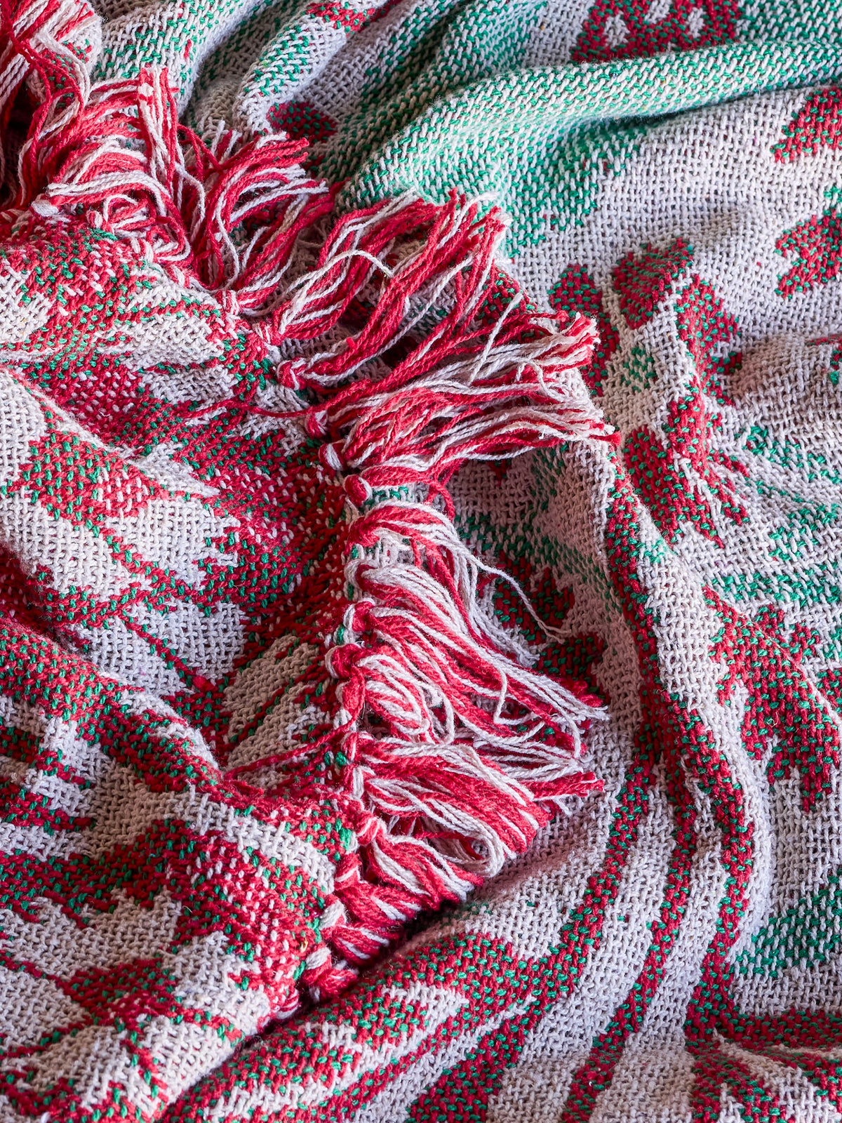 Jangal Multi Recycled Cotton Throw
