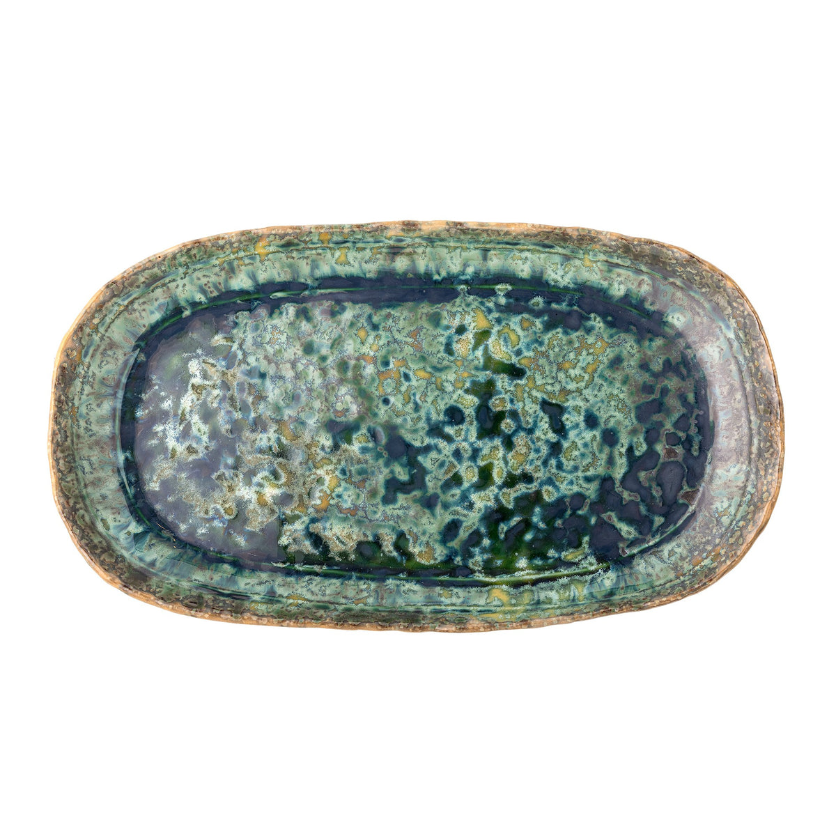 Milani Large Green Plate