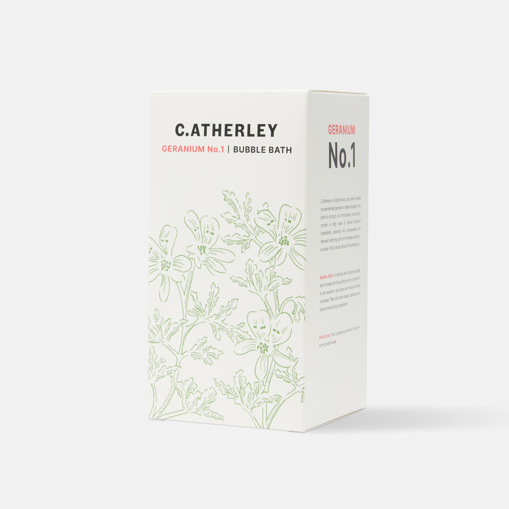 C Atherley 300ml Geranium Bubble Bath