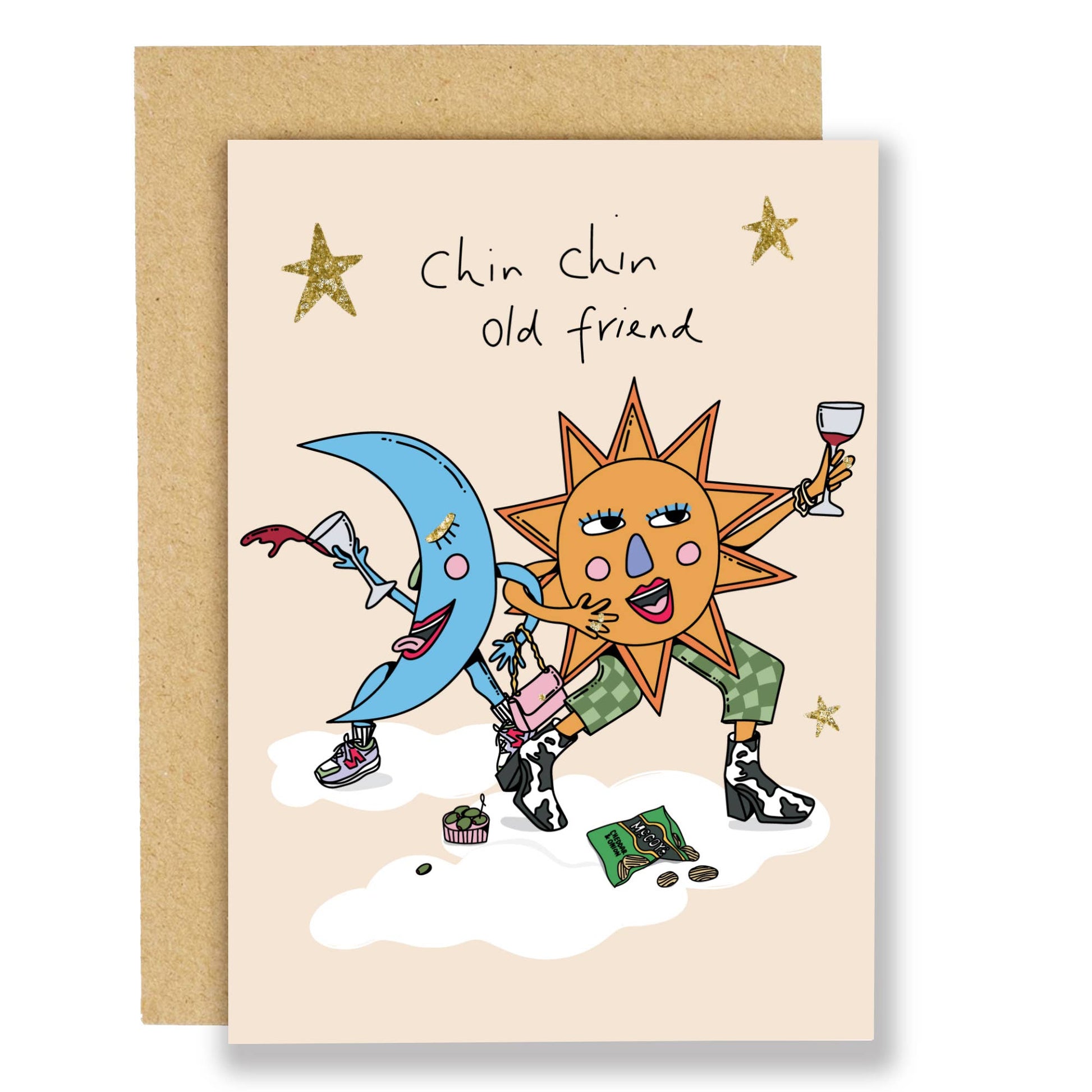 Birthday card- Chin chin