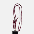 Burgundy Crossbody Phone Strap