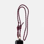Burgundy Crossbody Phone Strap