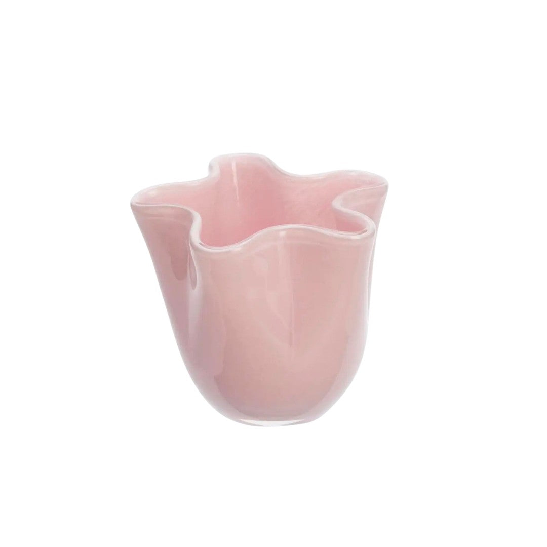Glass Vase Pink