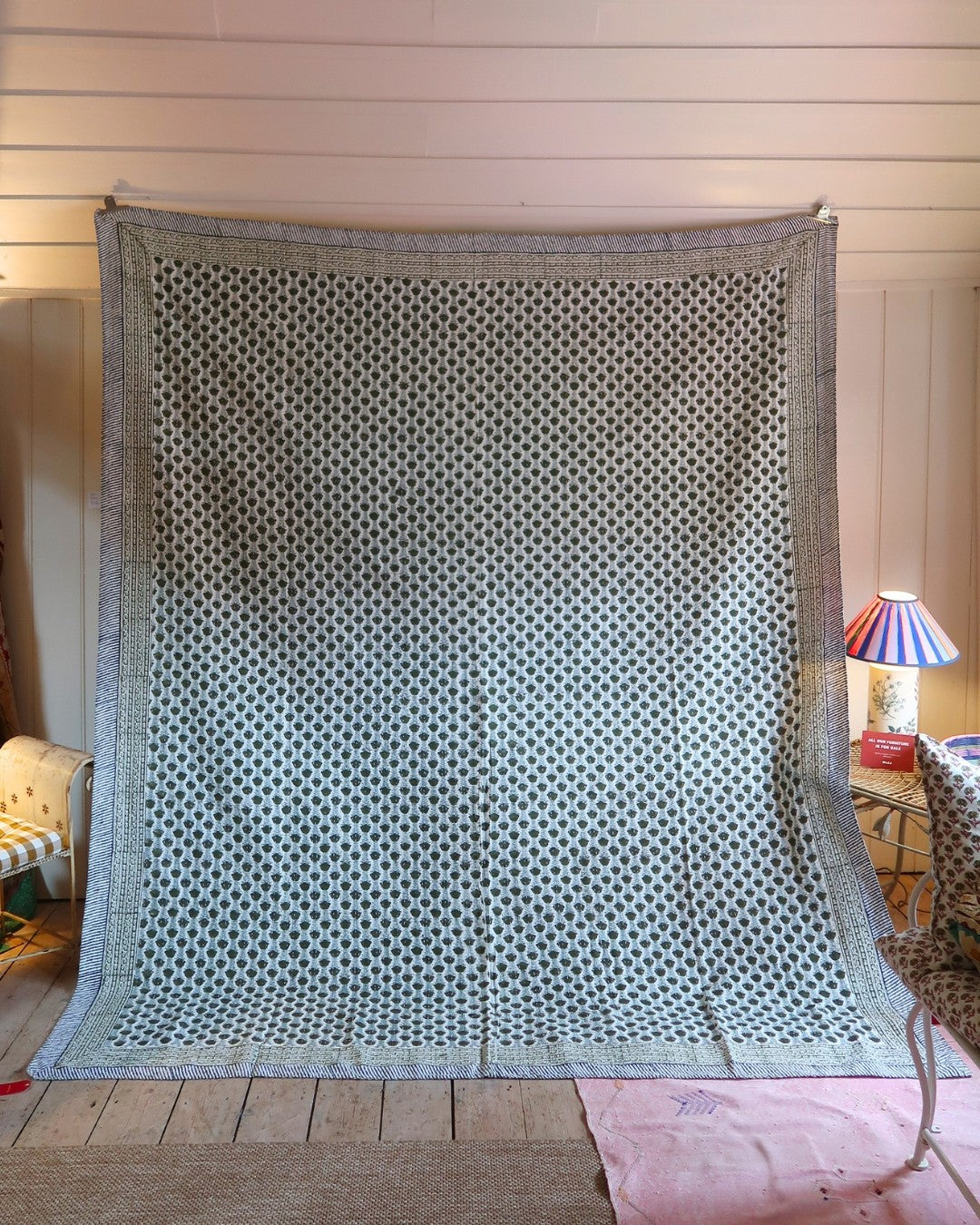 Block Print Throw