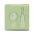 Olive Glass Bottle Stopper