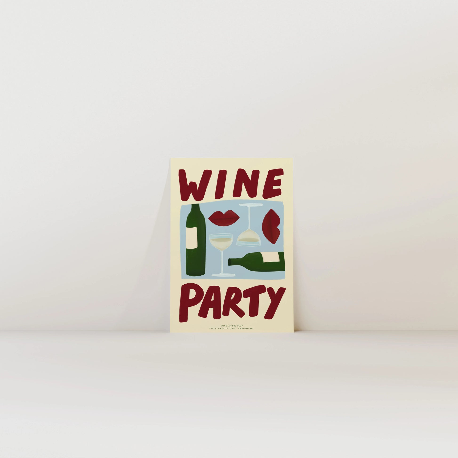 Wine Party Print