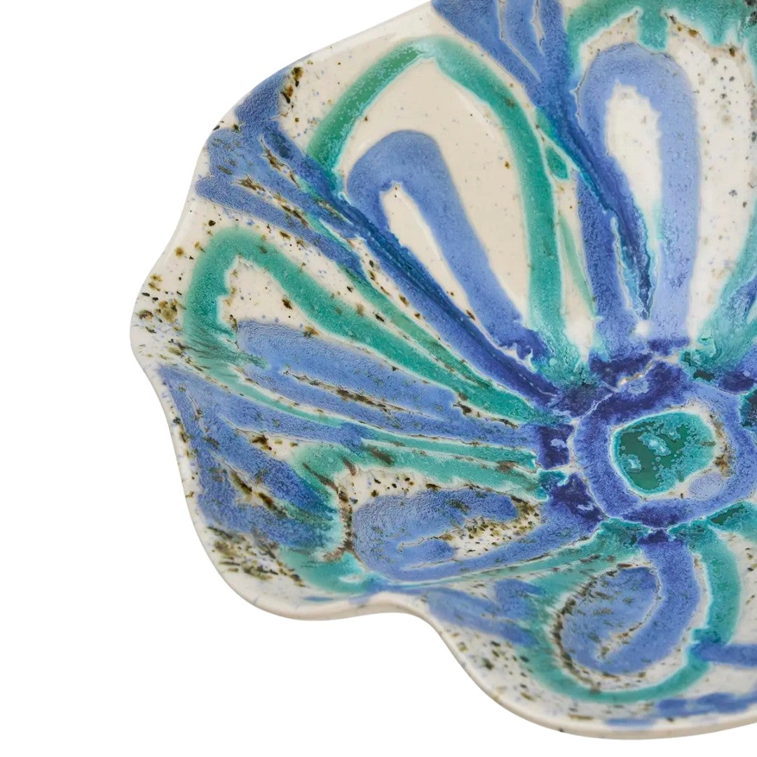 Stoneware Bowl Blue