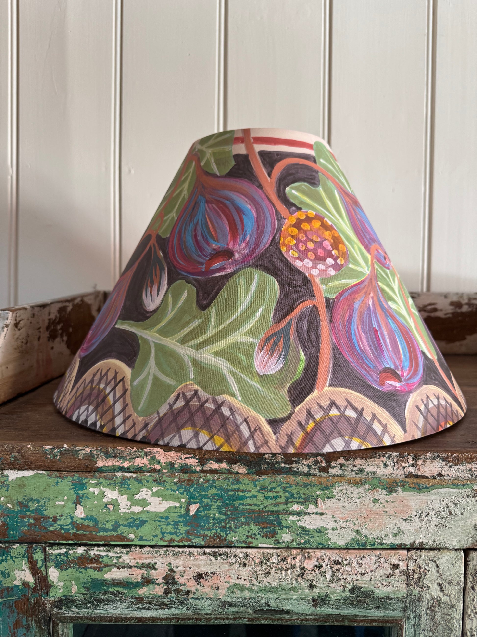 Bloomsbury Lampshade - Dark Fig