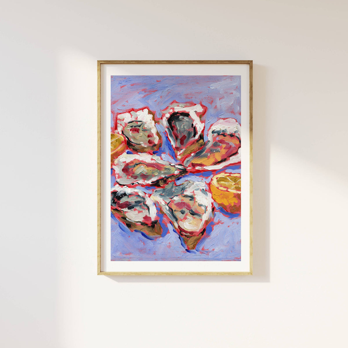 Oyster Party Art Print