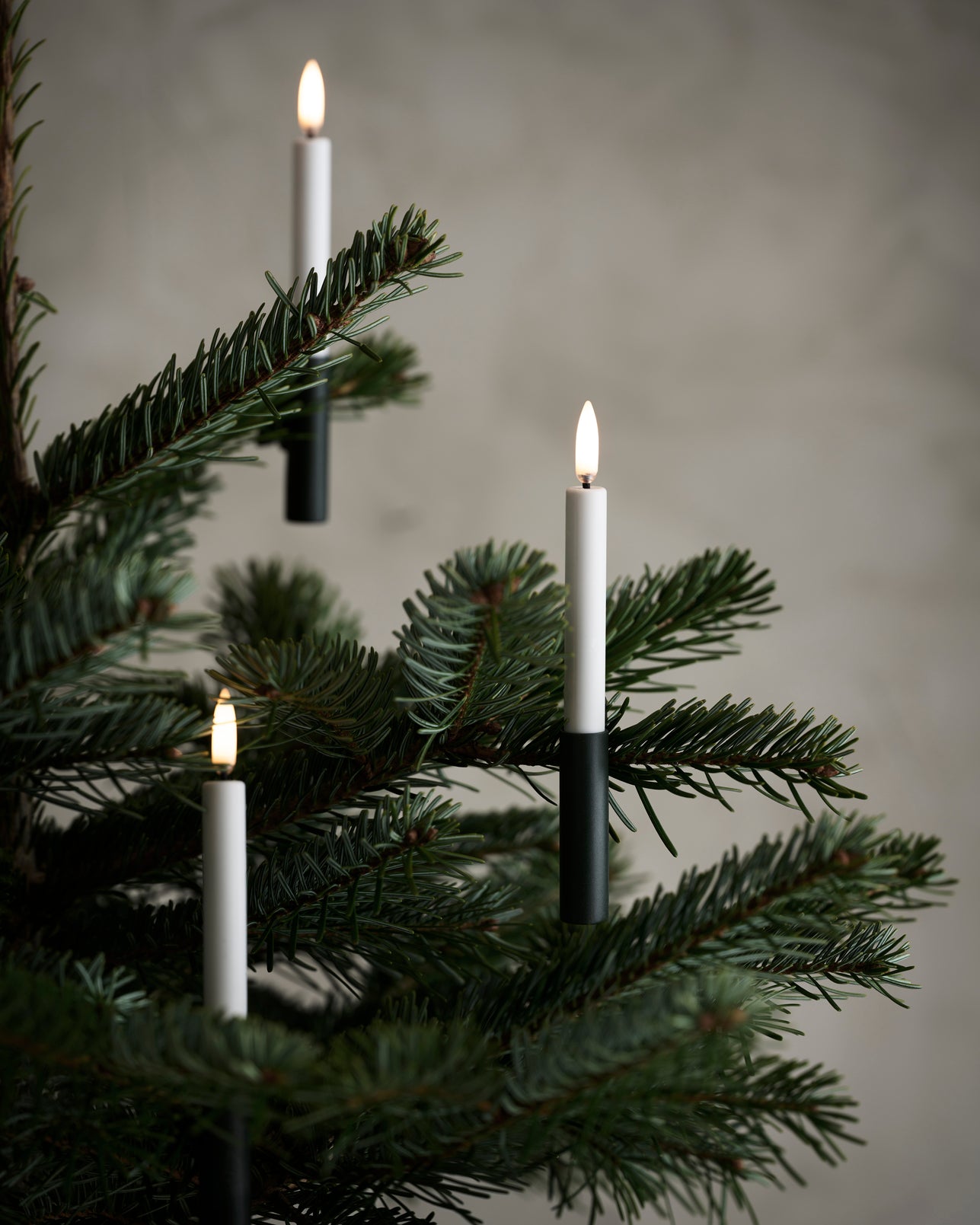 Green Clips for Mini Taper Candles