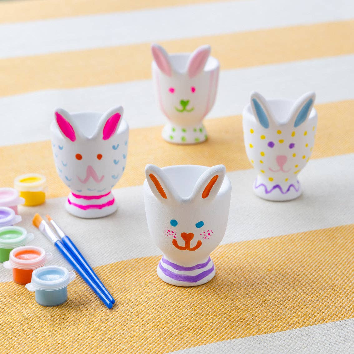 Paint Your Own Ceramic Easter Egg Cup - 2 Pack | Craft |