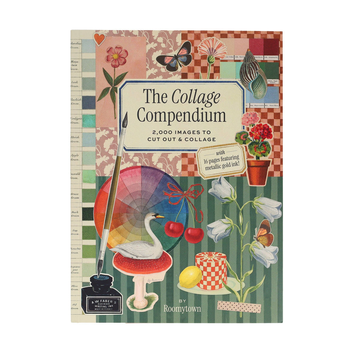 The Collage Compendium - 2,000 Images to Cut Out & Collage (Paperback)