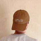 Cotton Coffee Baseball Cap