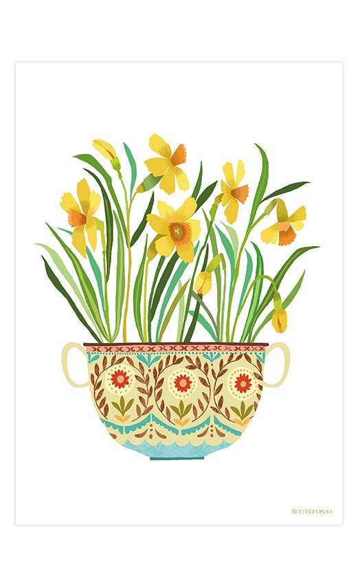 Daffodil Print A3