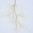 White Bead Bunch Ornament