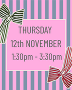 Giant Bow Workshop 12th (1.30pm -3.30pm)