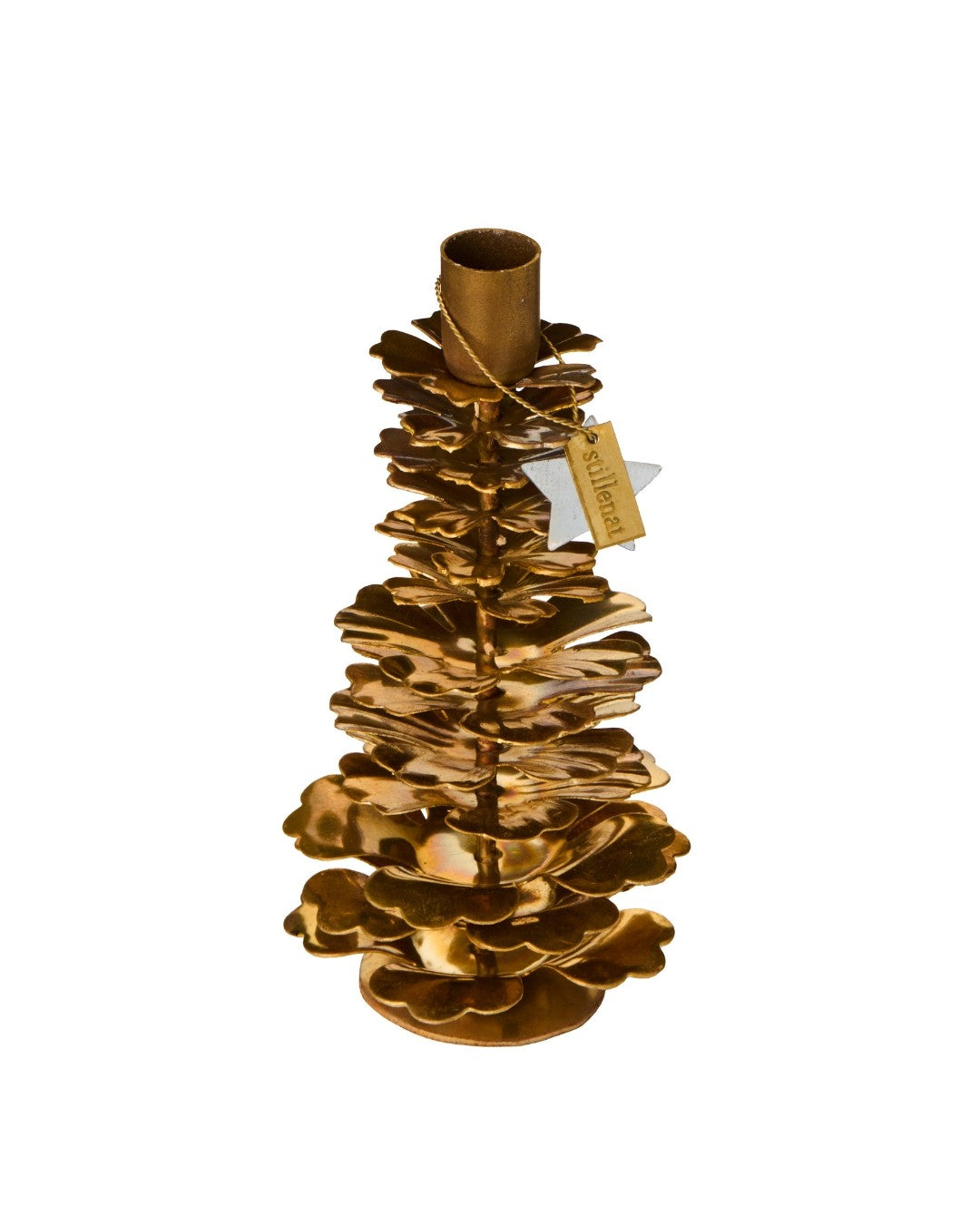 Large Pine Cone Candle Holder